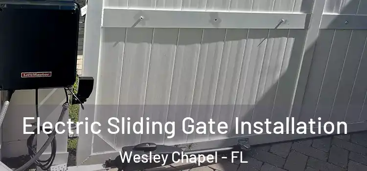 Electric Sliding Gate Installation Wesley Chapel - FL
