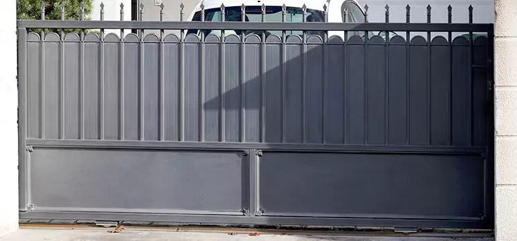 Metal Driveway Gate Installation Wesley Chapel